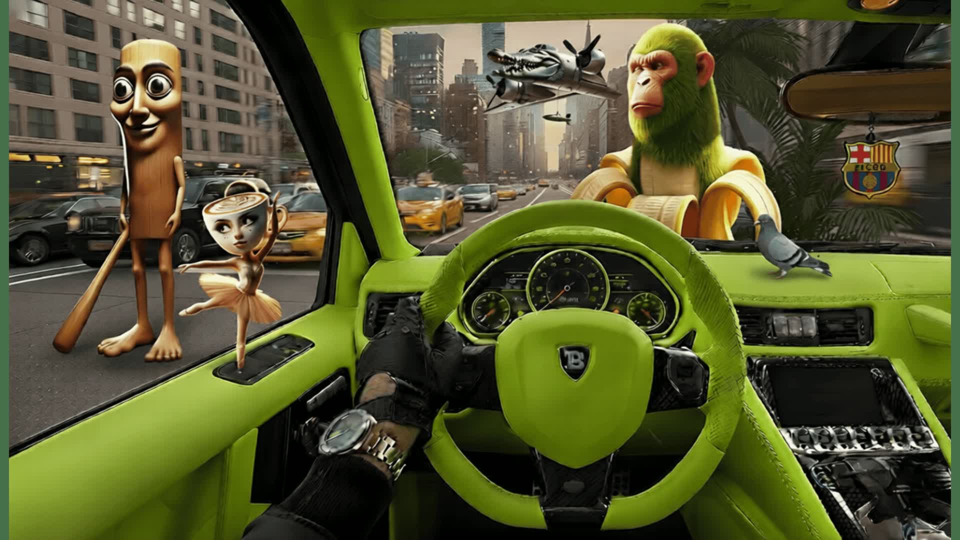 🚓MEGA SUPER BRAINROT CITY DRIVE FFA🚓