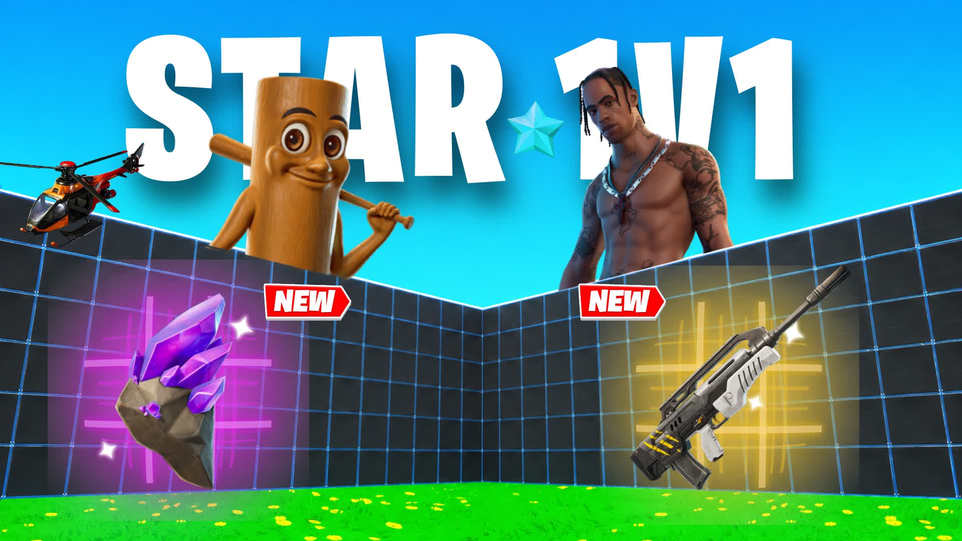 STAR 1V1 FFA - ALL GUNS