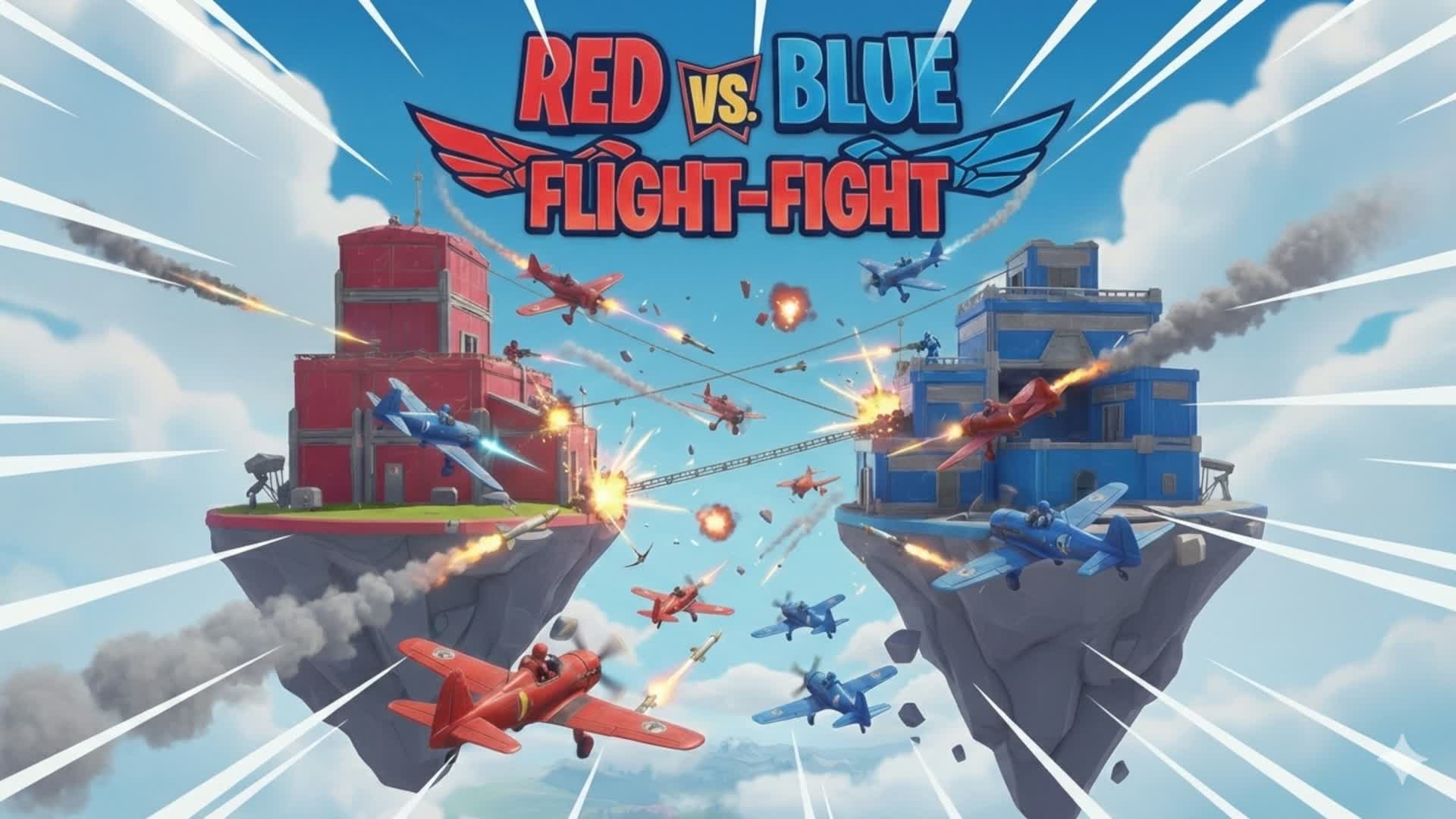 レッド 対 ブルー: フライトファイト
