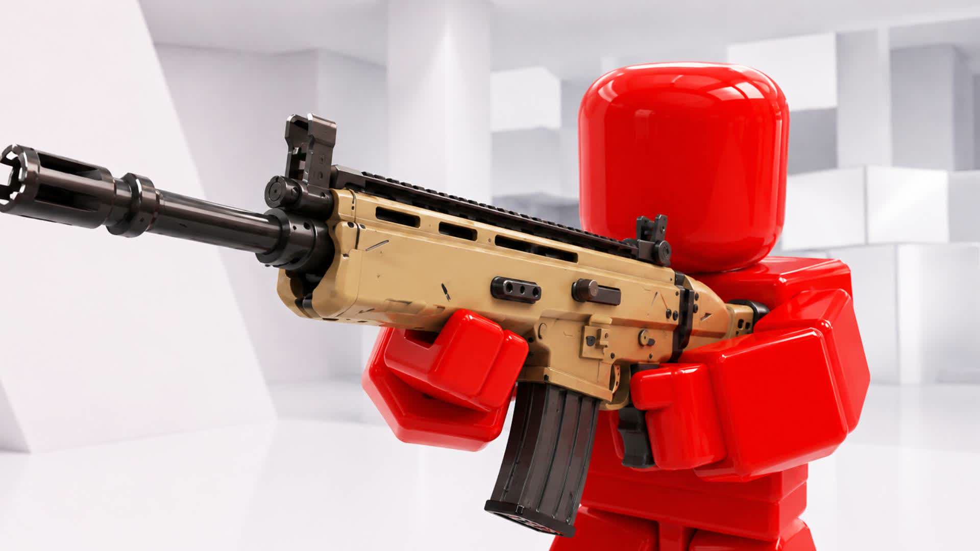 RED VS BLUE 🔴🔵SCAR NUKES