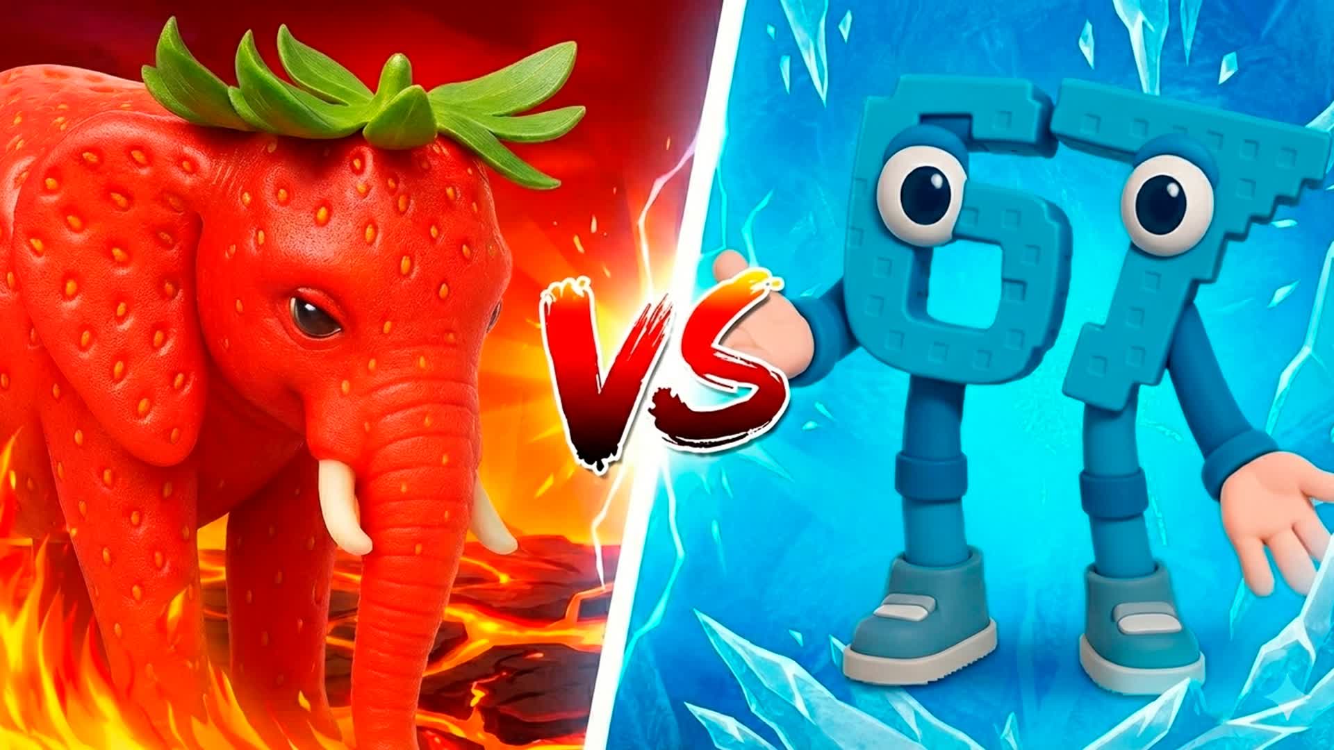 RED VS BLUE 🔴 SUPER PVP BRAINROT 🔵