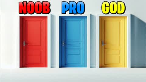 NOOB VS PRO VS GOD ESCAPE ROOM