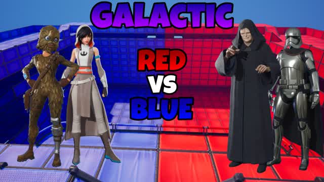 GALACTIC RED VS BLUE