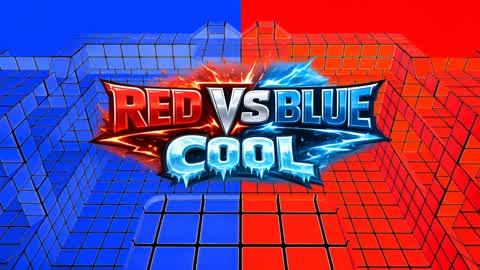 MEGA COOL RED VS BLUE🔴🔵 TYPICAL BHE