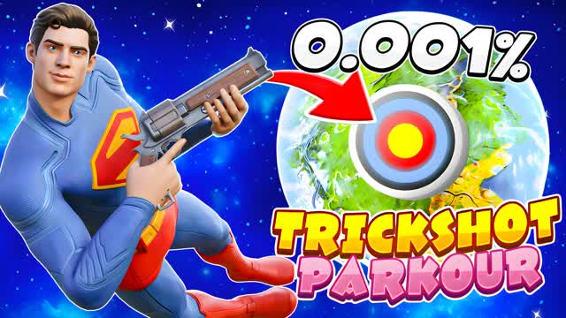 CRAZY TRICKSHOT PARKOUR DEATHRUN 🎯