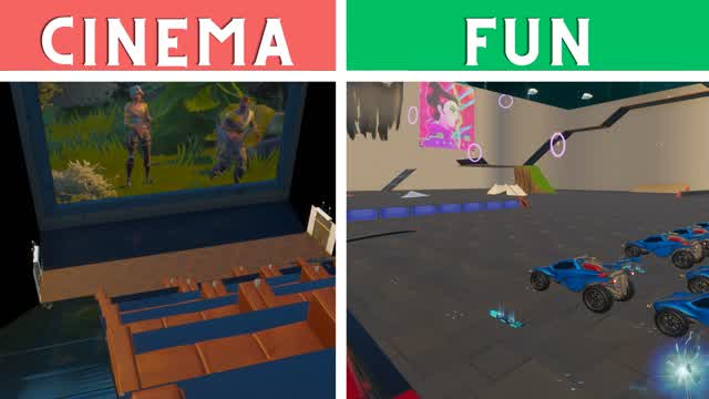 🔴 Fortnite Cinema & Fun Land