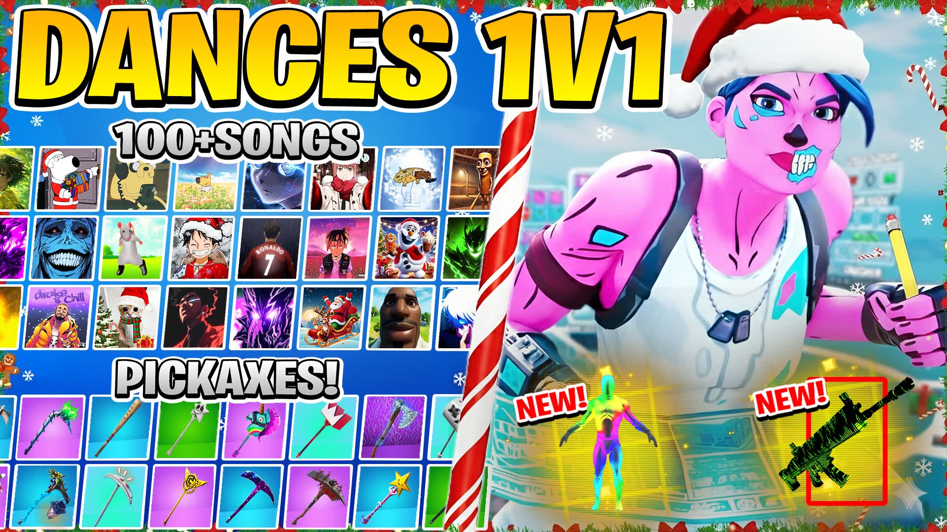 🎵 Dances 1V1 [100+ SONGS]