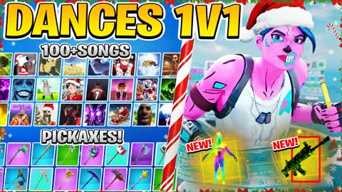 🎵 Dances 1V1 [100+ SONGS]