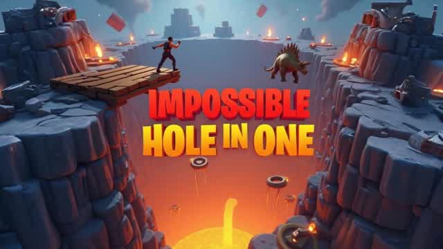 🎯IMPOSSIBLE HOLE IN ONE🎯