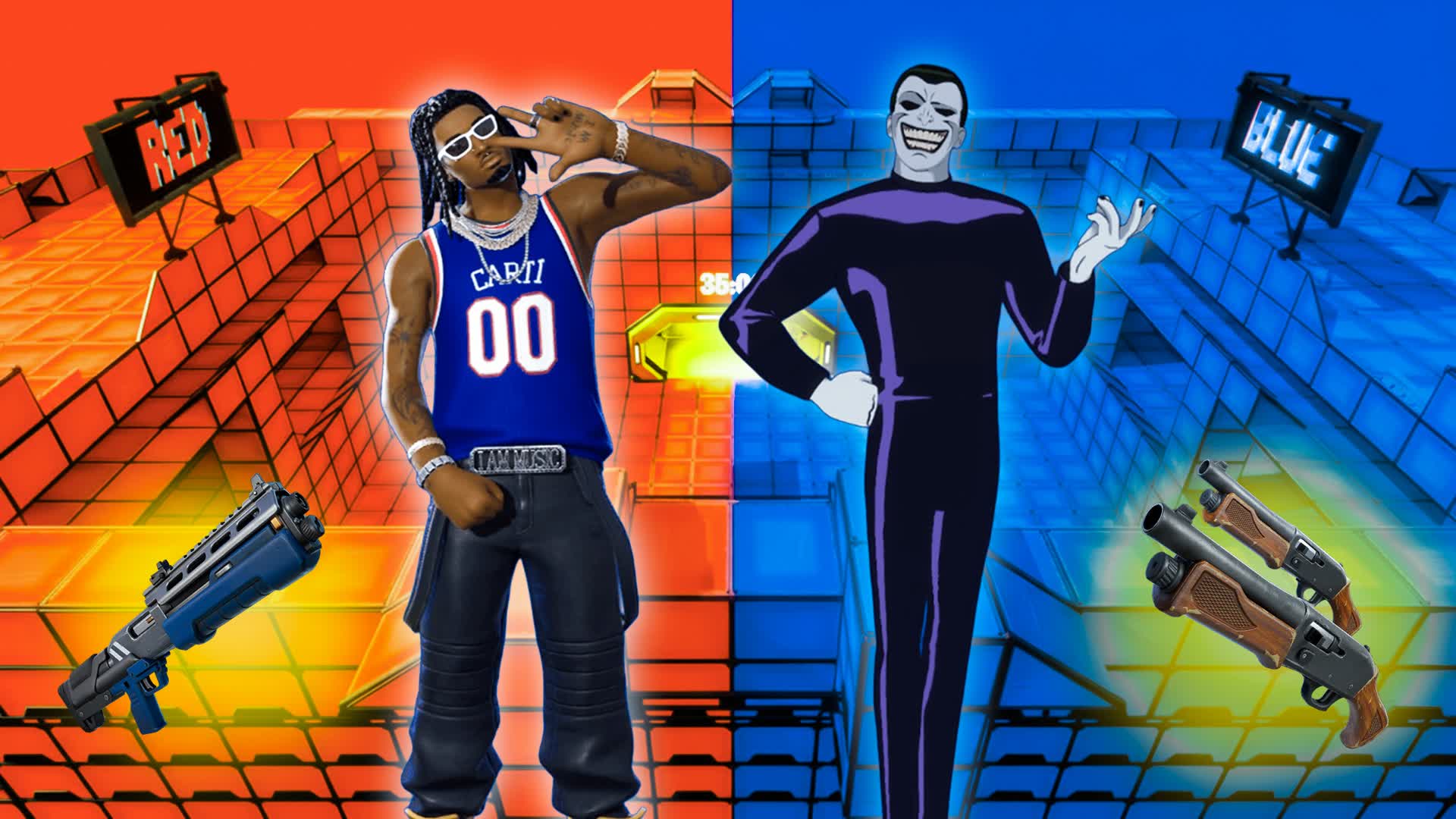 🔴 RED VS EXTREME BLUE 🔵 KAI CENAT