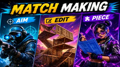 MATCH MAKING🎯 PRACTICE AIM EDIT PIECE
