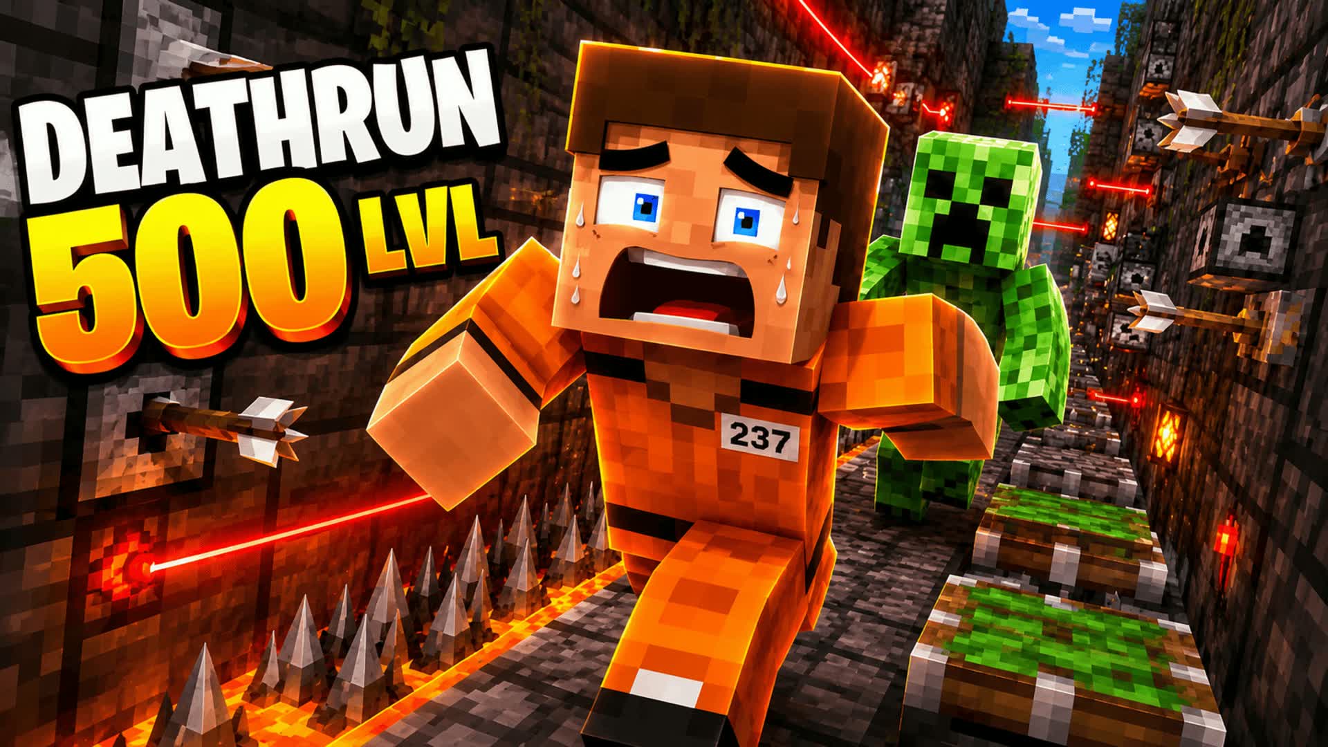 MINEBLOCK SUPER FUN PARKOUR 500+