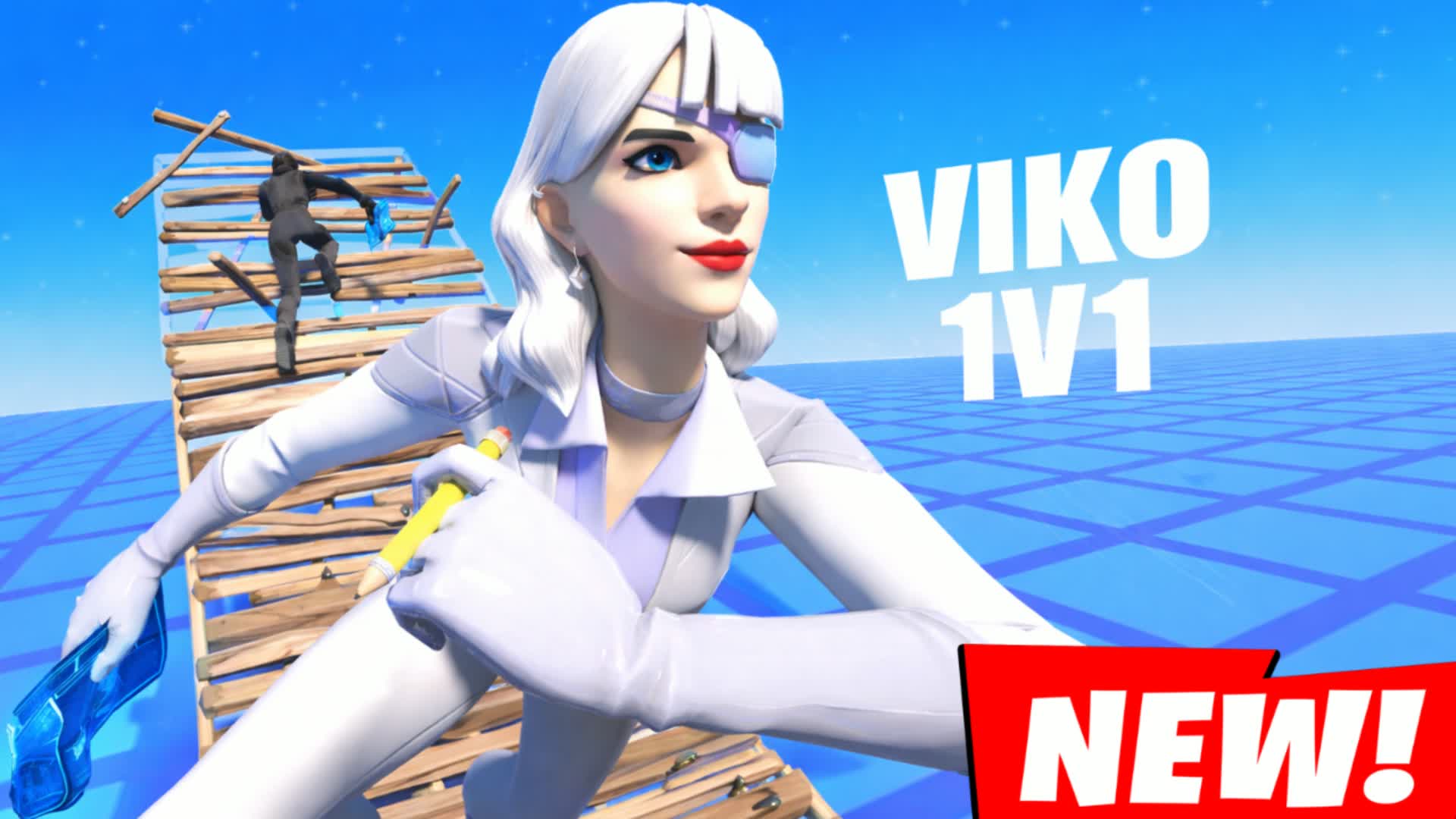 VIKO 1V1 建築バトル (ポンプ銃200個)