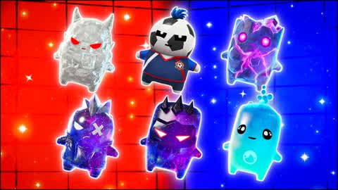 BLUE VS RED CORE RUSH 🔵🔴