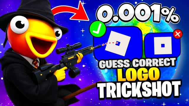 🔎 GUESS THE LOGO TRICKSHOT PARKOUR 🎯