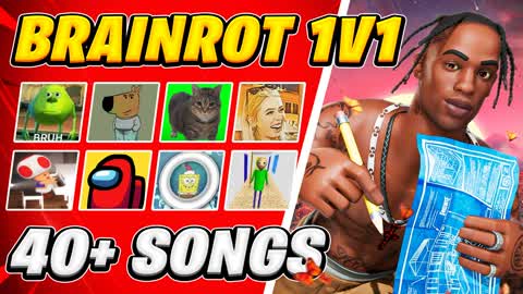 🧠BRAINROT 1V1 [ 40+ Tracks]🎵