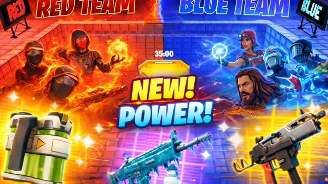 Crazy red VS Blue Power 🔴🔵