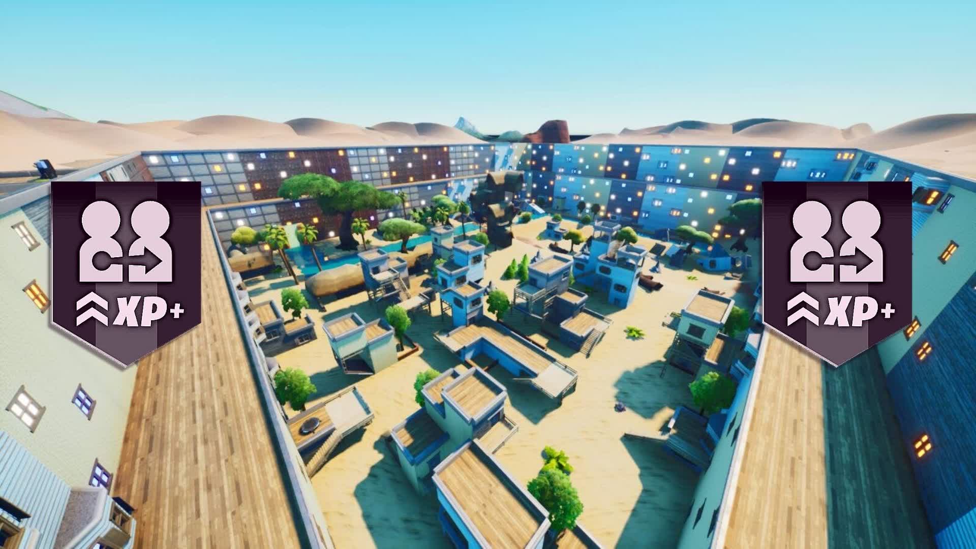 Xp Sahara Desert Zone Wars Refresh 1434 8021 7042 By Muzneo Fortnite