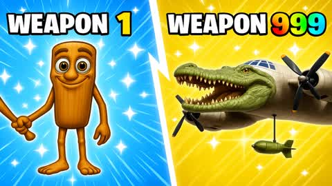 ⭐CRAZY BRAINROT GUN GAME ONE SHOT🎯