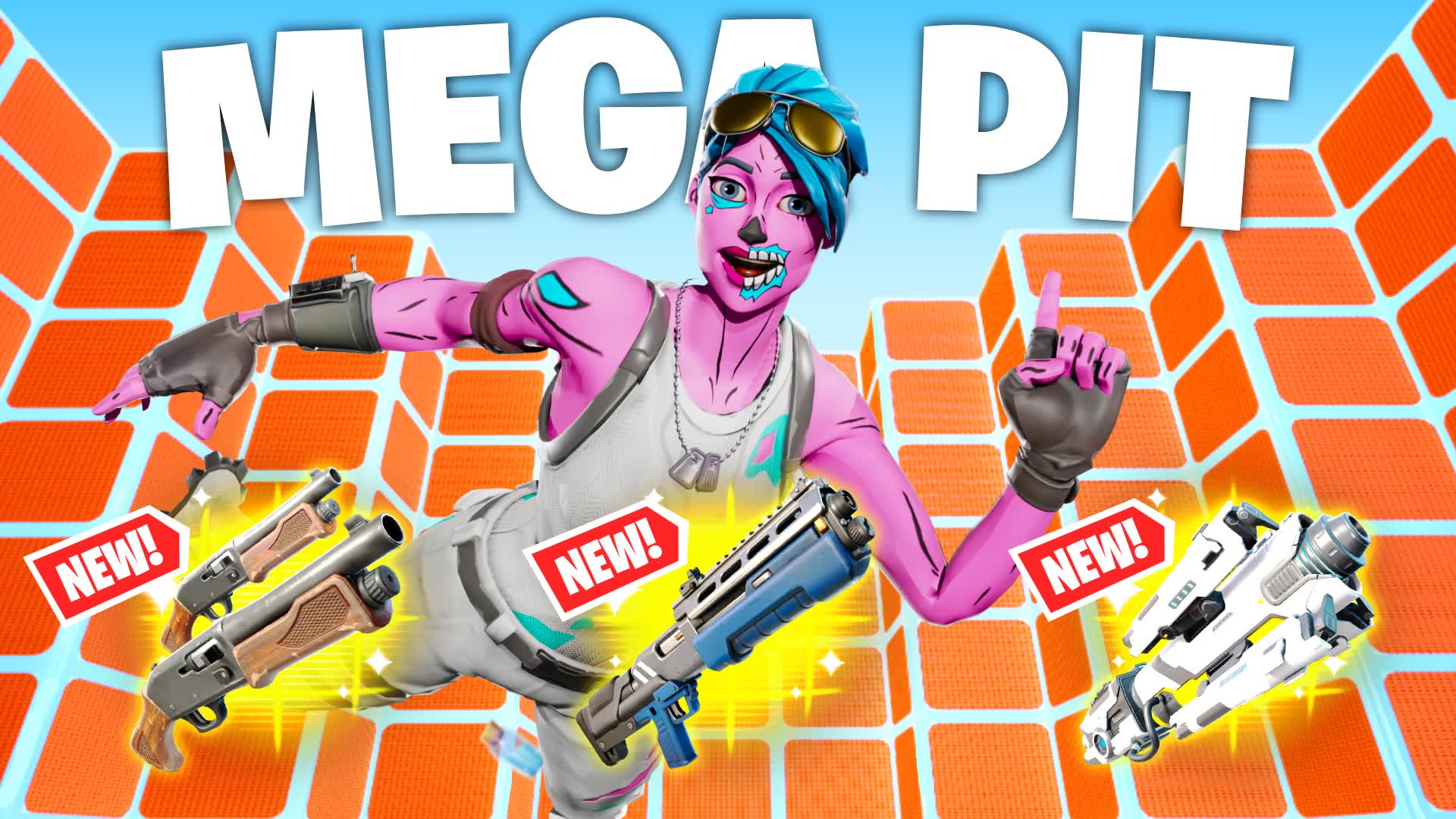 🚁MEGA PIT -🔫 ALL WEAPONS