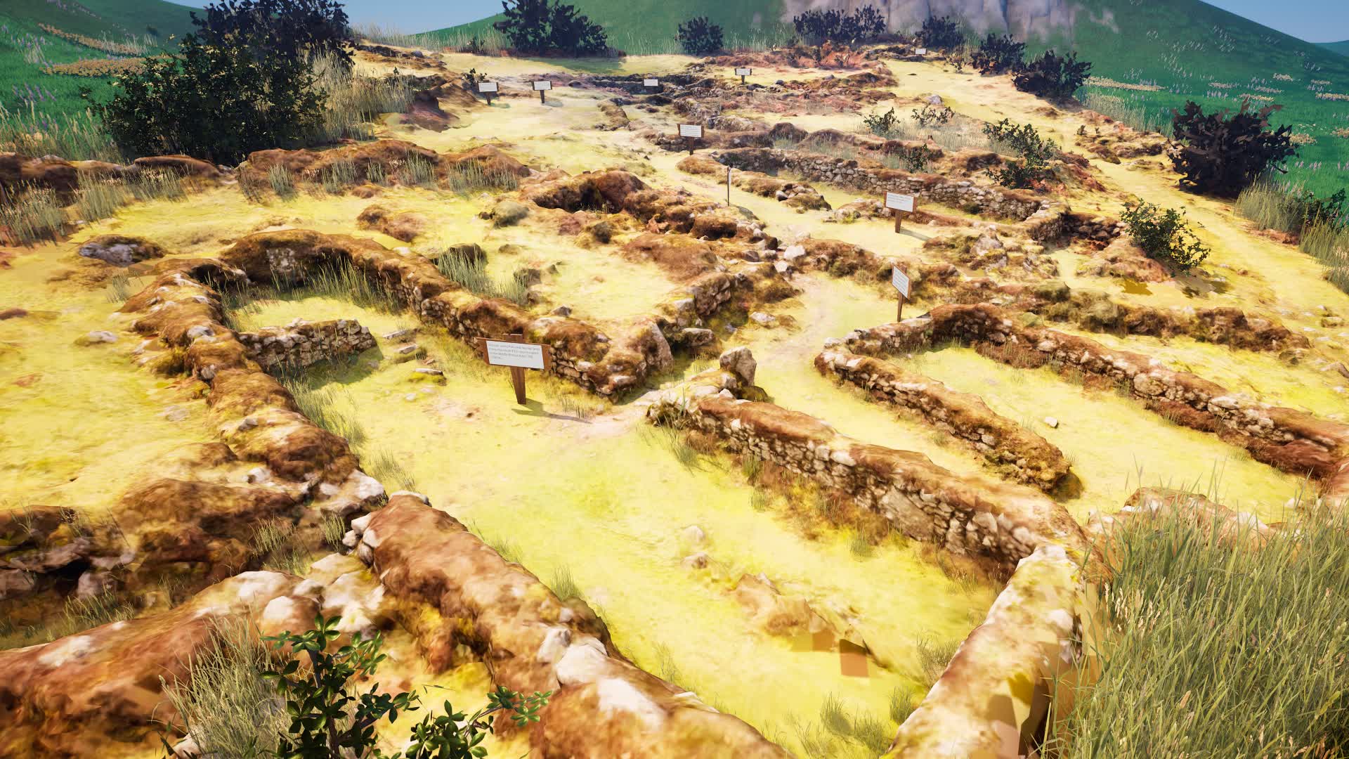 ハウンド・トー中世の村