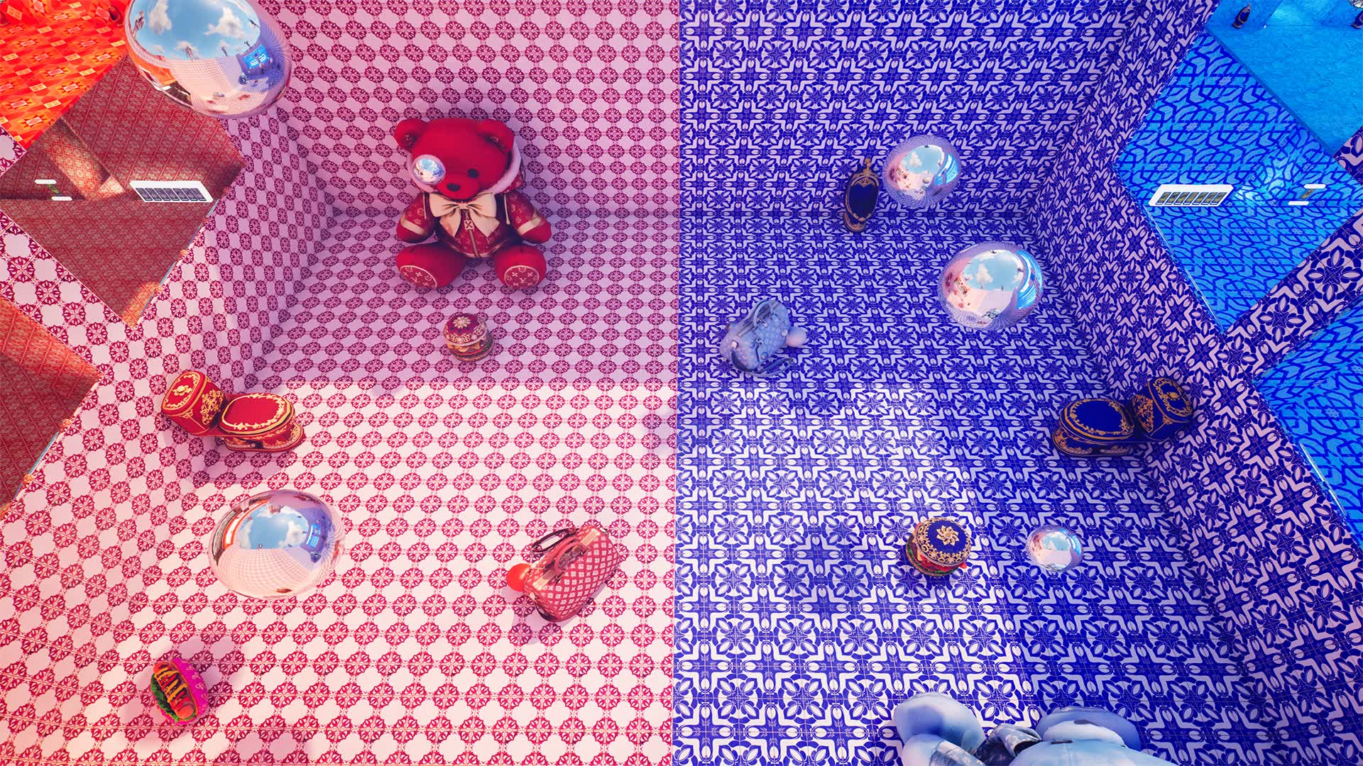 Luxury Red vs Blue