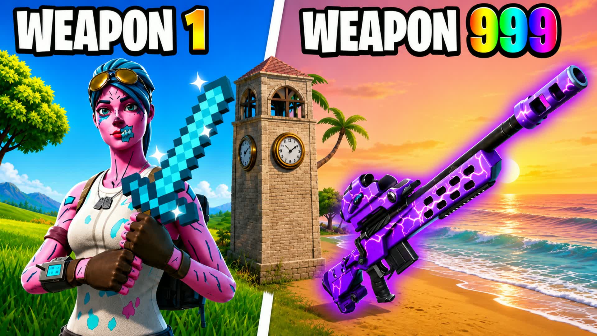 EXOTIC GUN GAME 🎯ONE SHOT