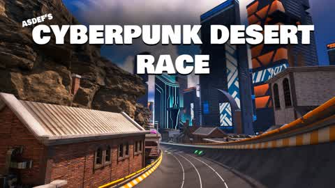 Cyberpunk Desert Race