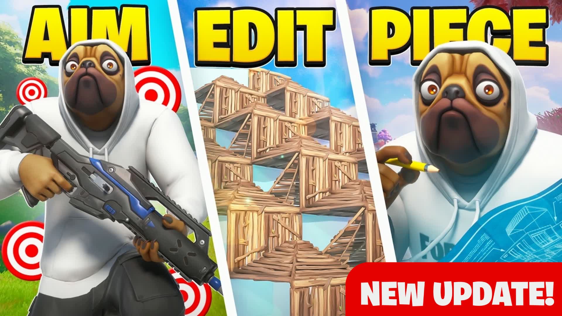 Pro Aim, Edit, Piece & 1v1🎯[Practice]