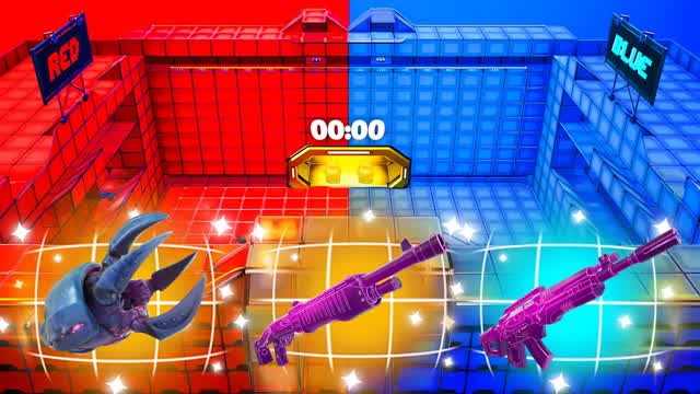 SUPER RED VS BLUE 🔴🔵 ALL GUNS