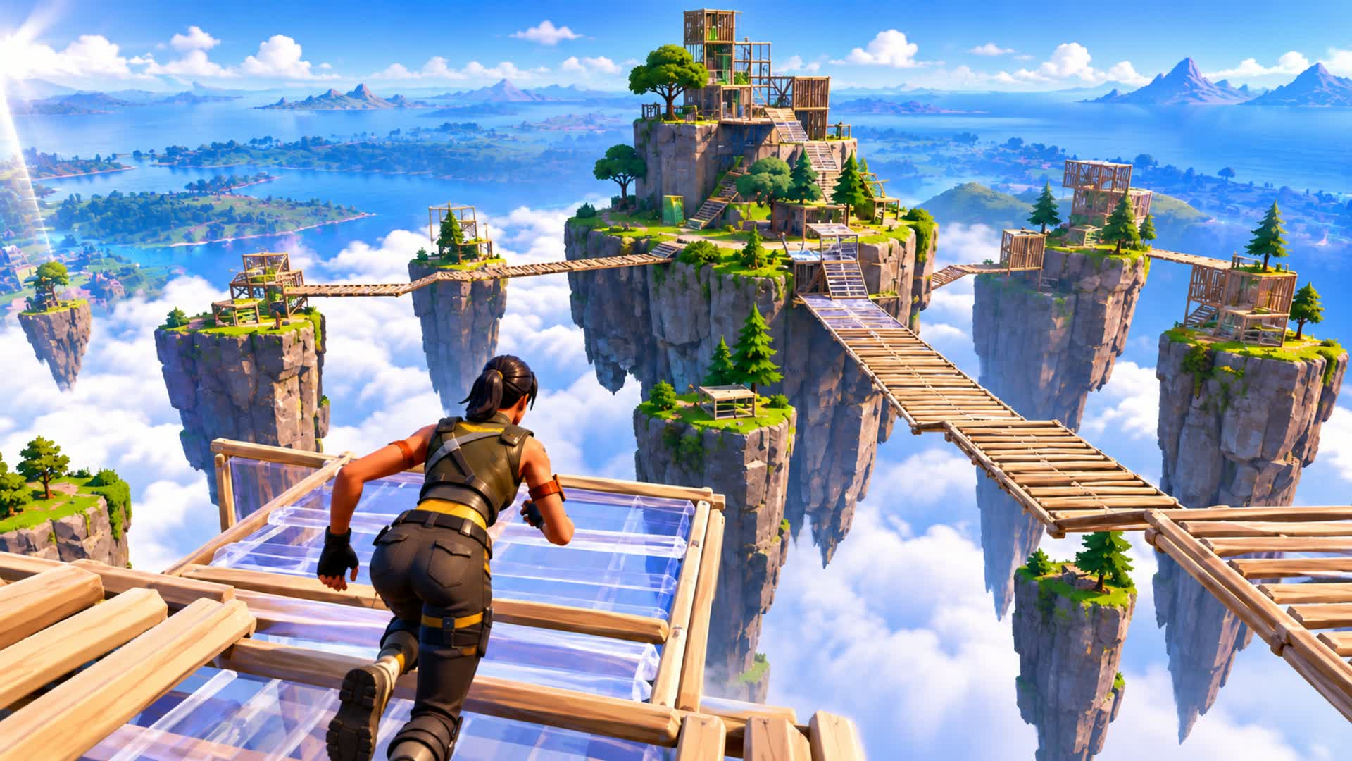 FLOATING PILLARS ZONE WARS