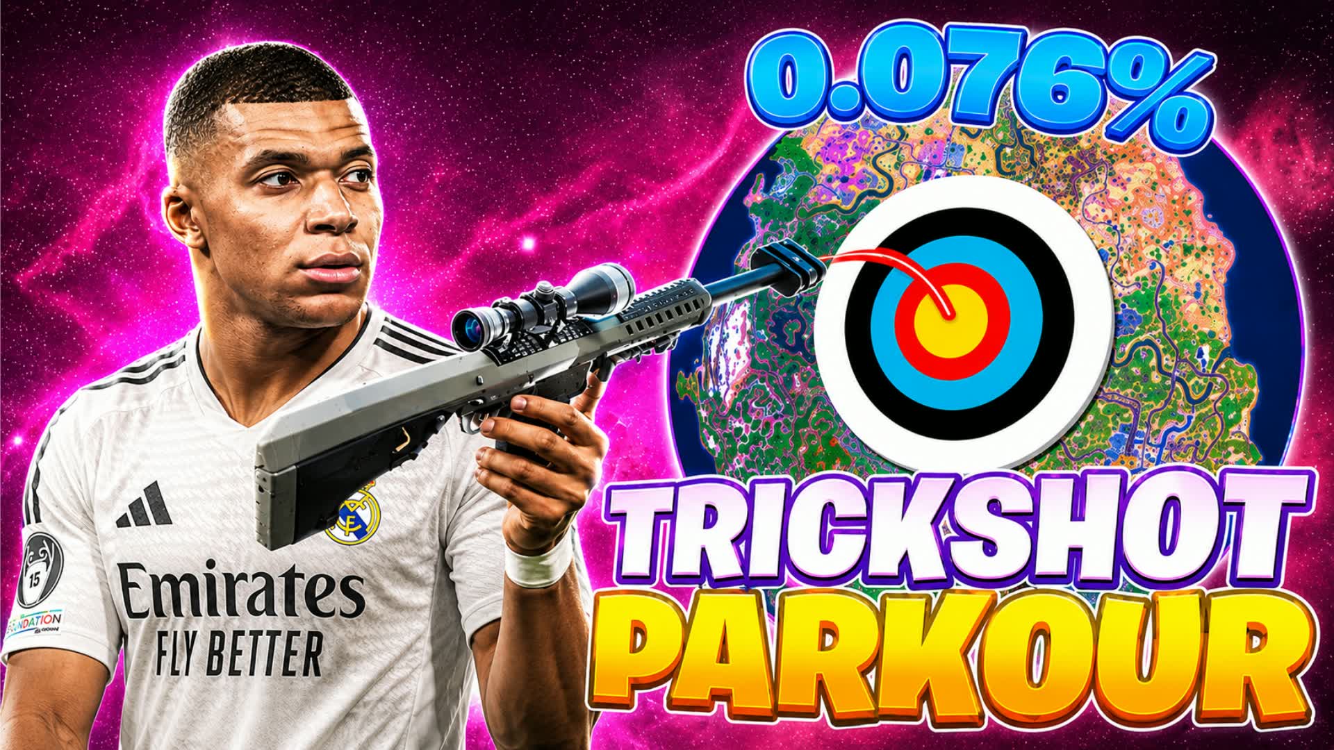 TRICKSHOT MAP 🎯 | 125 LEVELS