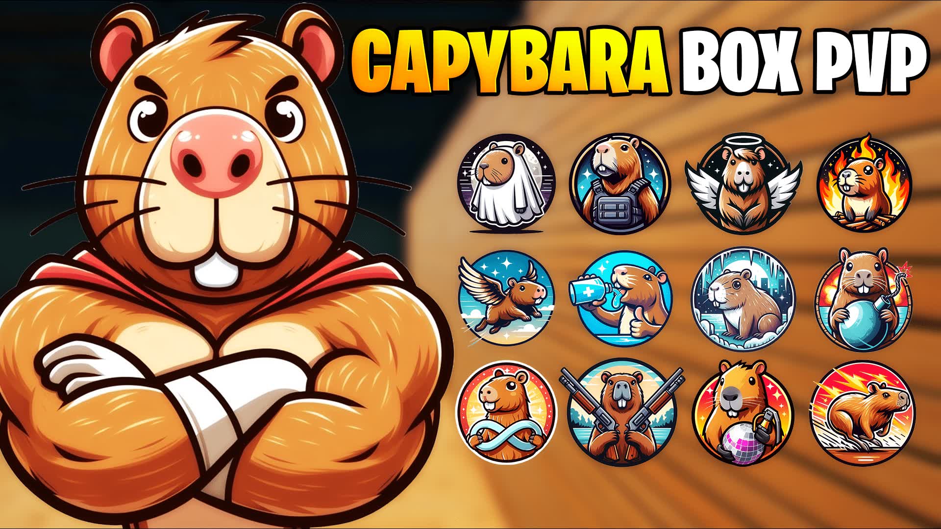 🐹CAPYBARA BOX PVP📦 4210-7725-6293 by xodom - Fortnite