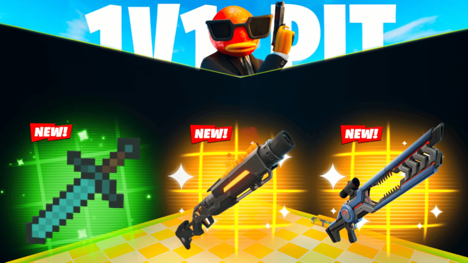 ゴールデン1v1ピットFFA