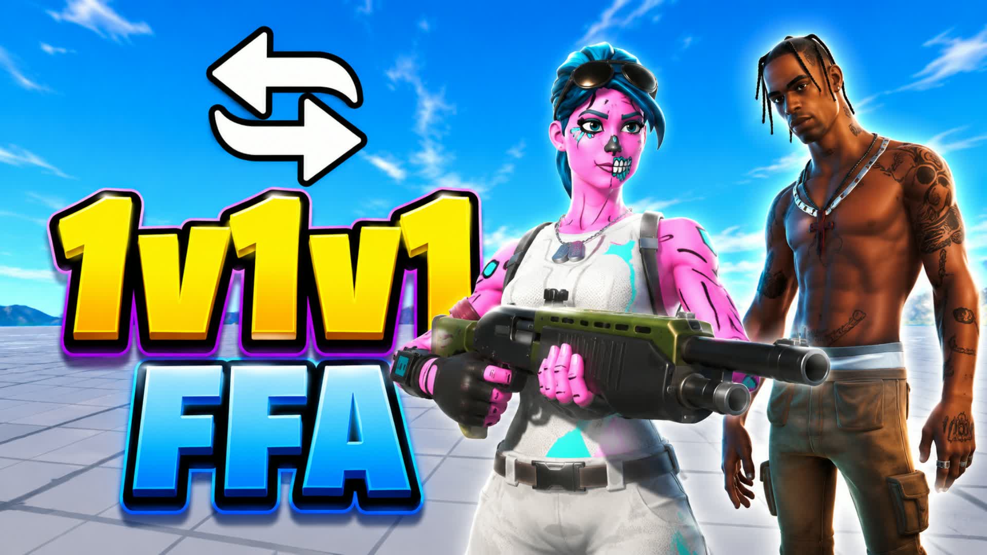 1V1V1 FFA [FREE BUILD]