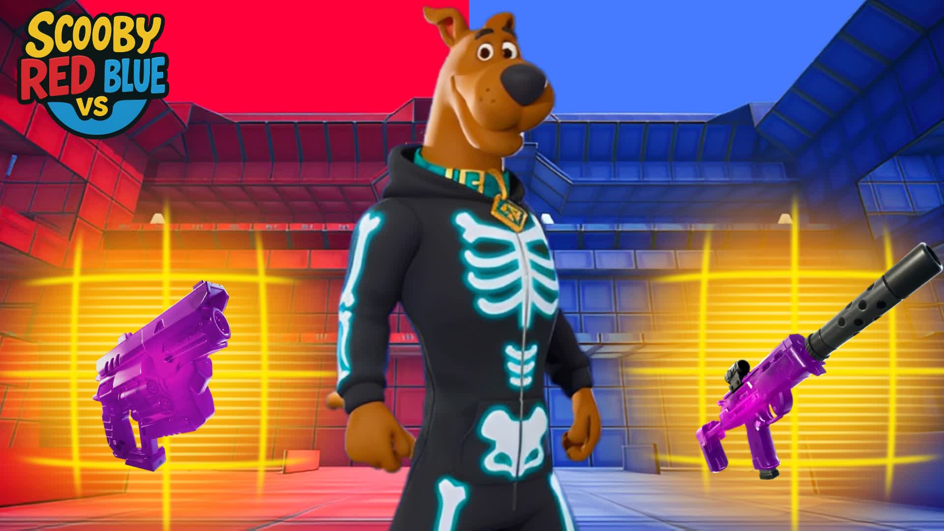 SCOOBY RED VS BLUE 🔴👽🔵