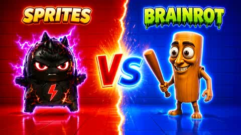 SPRITES VS BRAINROTS 🔴🔵 RVB