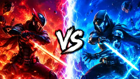 🔴 MANDALORIAN VS ACE KING 🔵