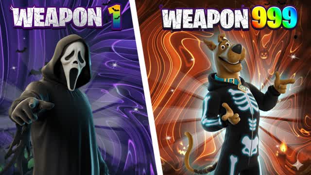 HALLOWEEN GUN GAME ONE SHOT🎯SPOOKY👻