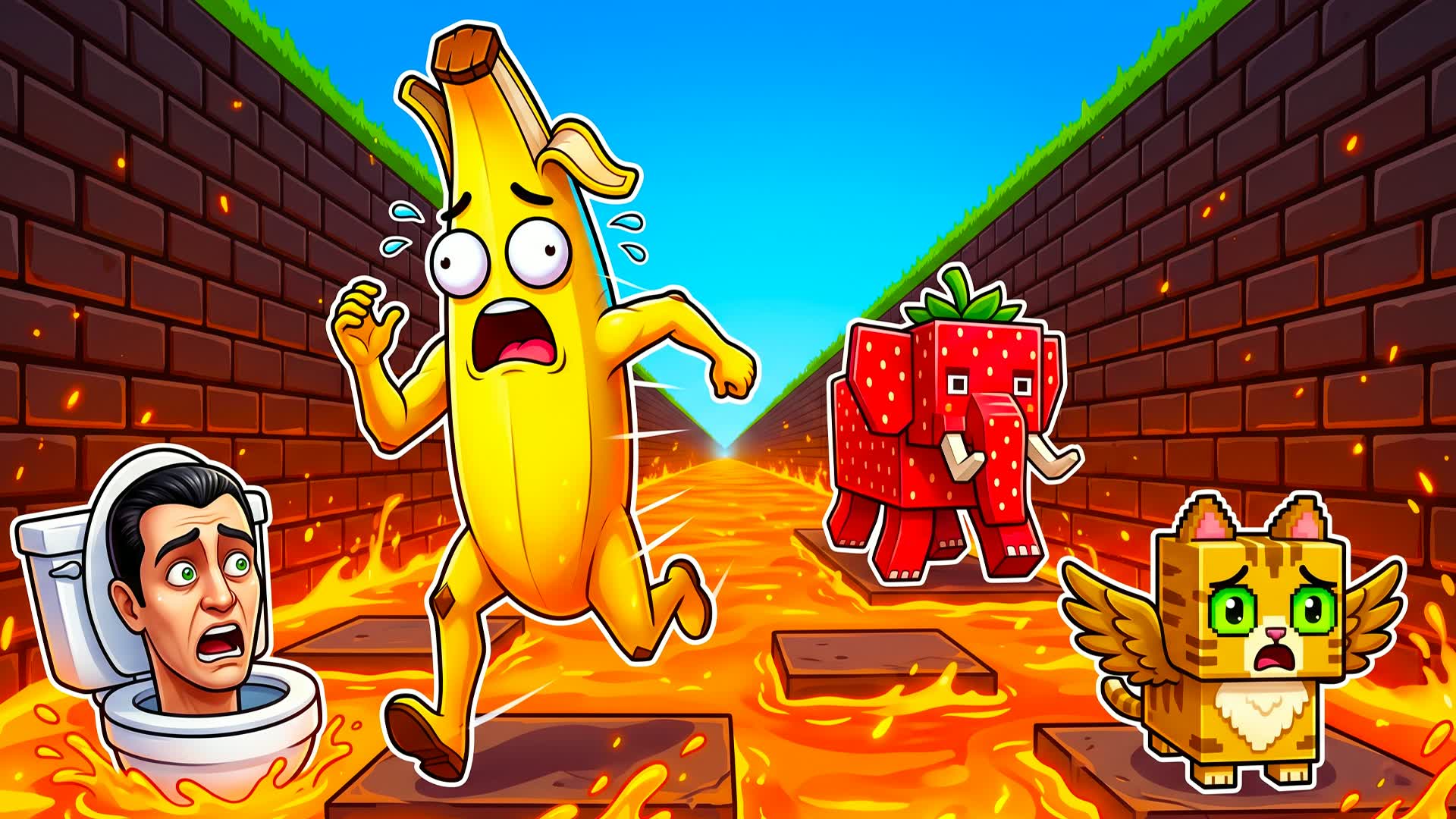 SURVIVE MEGA LAVA FOR BRAINROTS [TYCOON]