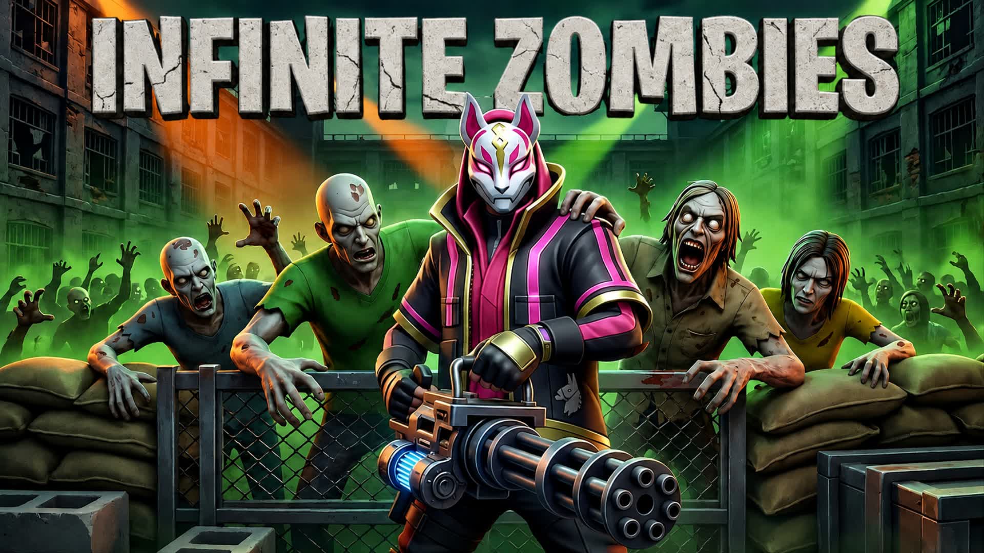 Infinite Zombie Survival [All Guns]