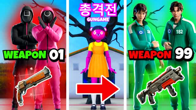 RED LIGHT GREEN LIGHT🔫GUNGAME SQUIDGAME