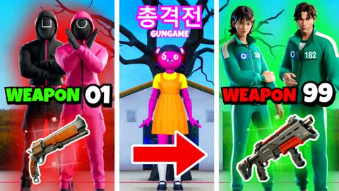 RED LIGHT GREEN LIGHT🔫GUNGAME SQUIDGAME