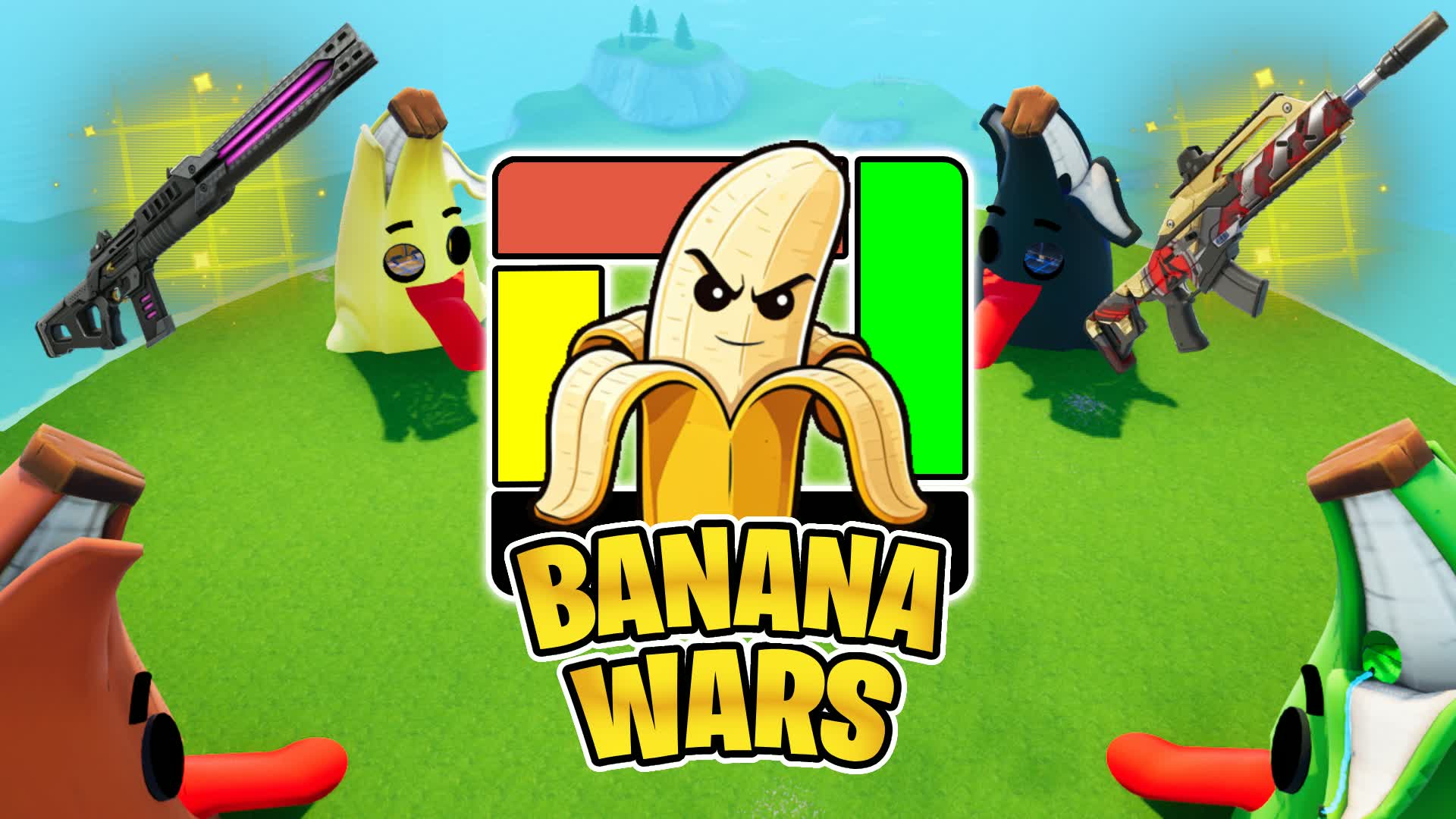 🍌 BANANA WARS  - ZONE WARS 🌀