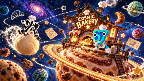 Cosmic Bakery: Brainrot Crew