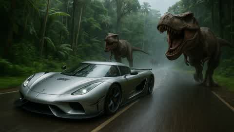 Jurassic race: Extinction Zone