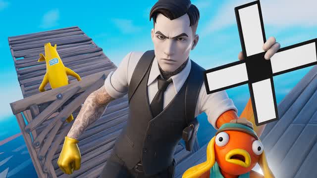 CRAZY Crosshair 1v1 Build Fights 16