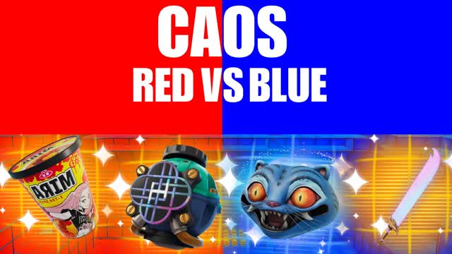 CAOS RED VS BLUE🔵🔴