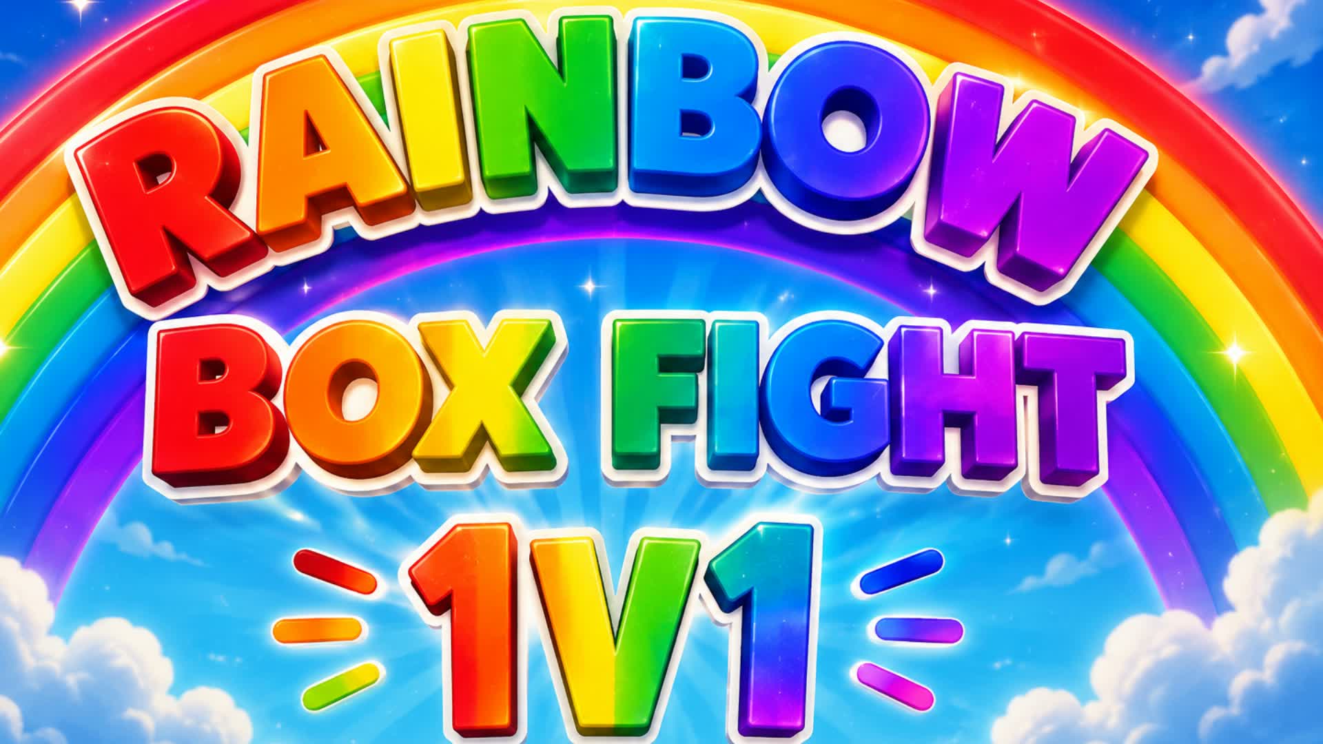 Rainbow Box Fights 2v2 — Fortnite island 6863-9127-4402 by kyky2cepoy