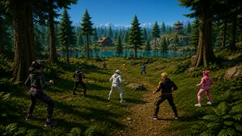 attack the forest